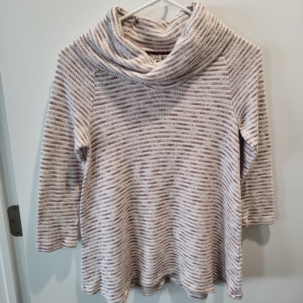 Eyeshadow Turtleneck sweater